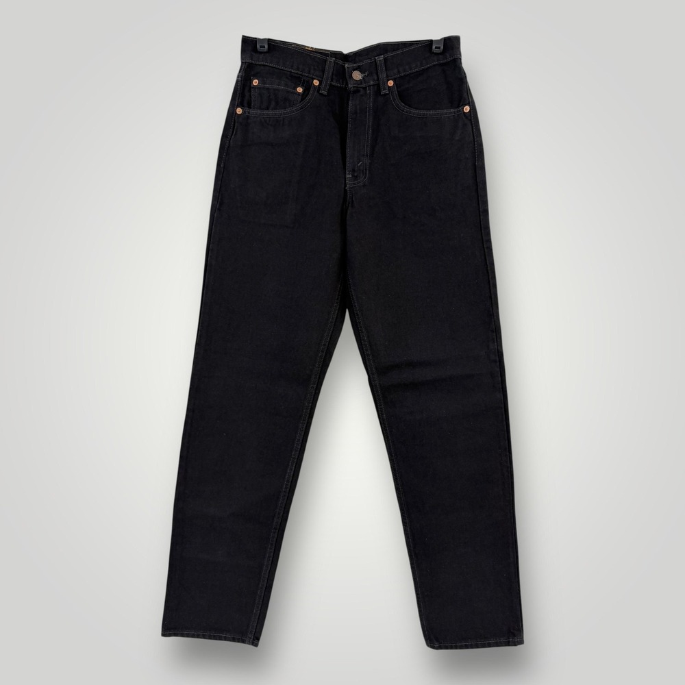 VTG NOS Levis 550 Jeans Mens 32x35 Black Wash Relaxed Taper Made USA in‎ 1997